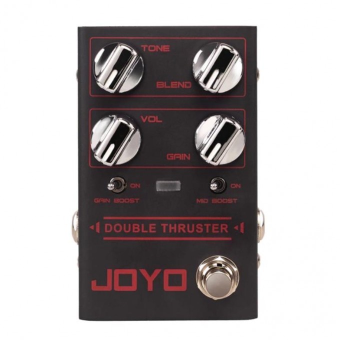 Педали эффектов Fuzz, Overdrive JOYO R-28 Double Thruster 101471